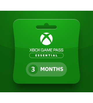 XBOX Game Pass Essential - 3 Month Subscription Card SA Xbox One Key 